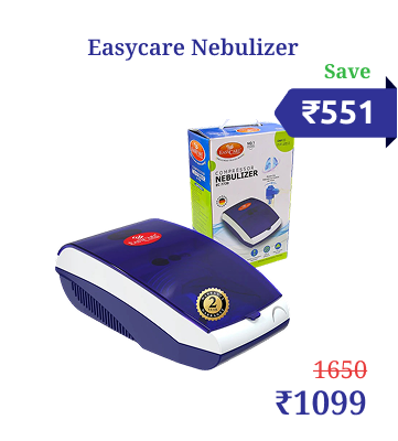 Easycare nebulizer MRP 1650 Our Price 1099 Save 551