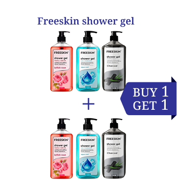 Freeskin shower gel buy 1 get 1