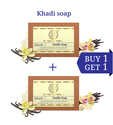 Khadi soap buy 1 get 1